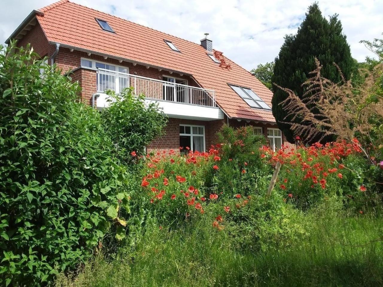 Ruhige Fewo Im Gruenen Mit Balkon, Terrasse Und Grossem Garten Apartamento Sehlen Exterior foto